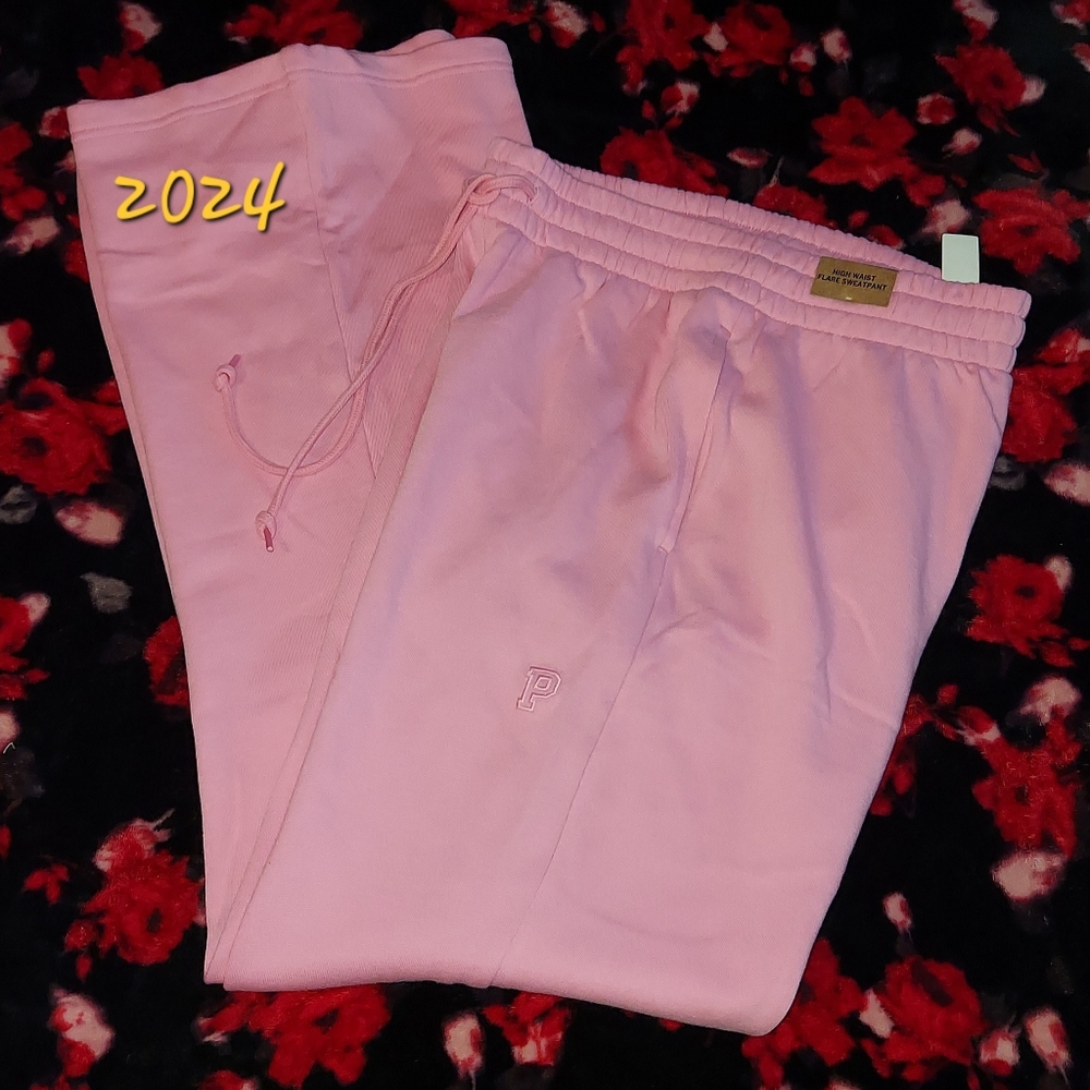 PINK Flare Sweatpant size Medium NWT - Picture 4 of 7